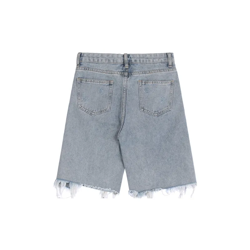 LBPC Denim Shorts Women's Blue-1