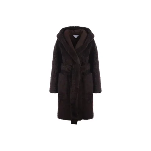 Bottega Veneta Coats Women's Brown