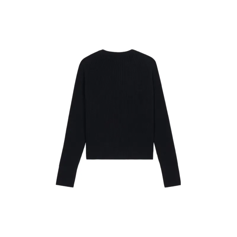 Maison Kitsune SS22 Loose Fit Sweater Women's Dark Blue-1
