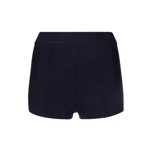 Jacquemus Le Short Basgia Ribbed Mini Shorts