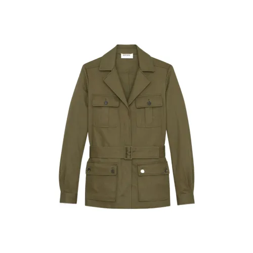 SAINT LAURENT Jackets Women's Khaki