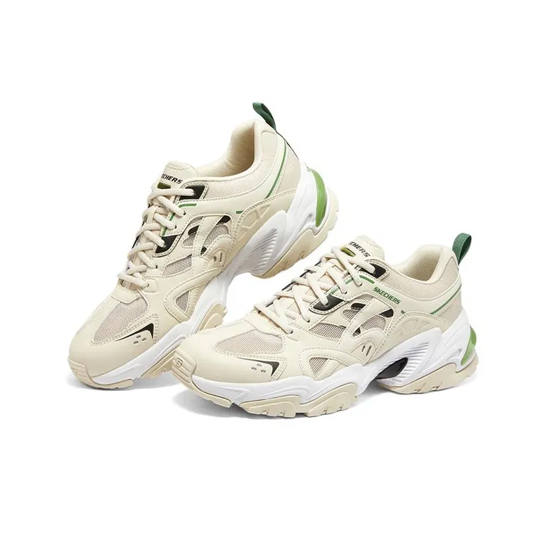 Skechers Stamina V2 'Beige White Green'-2