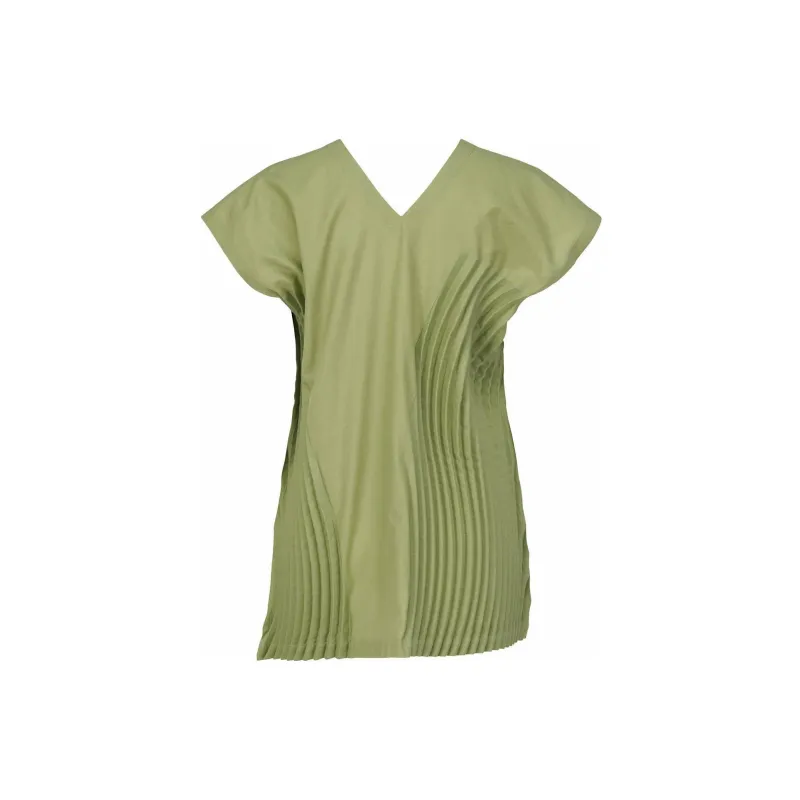 ISSEY MIYAKE SS22 T Shirt Women's Light Green-1
