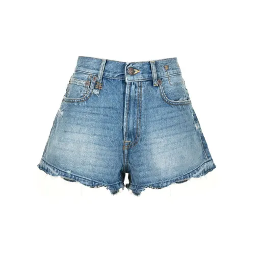 R13 Denim Shorts Women's Blue