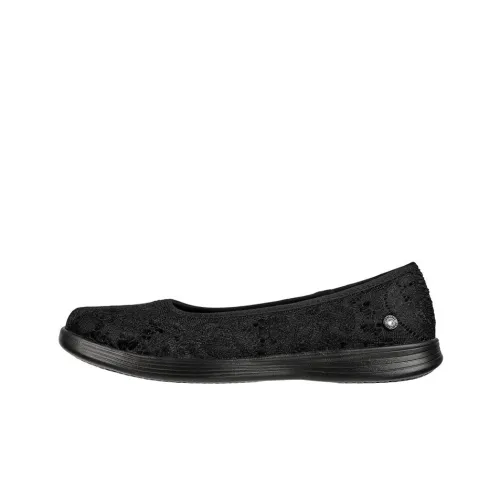 Skechers ON THE GO Anti-Slip Wear-Resistant Breathable Lightweight Low-Top Lifestyle Casual Shoes Women's Black