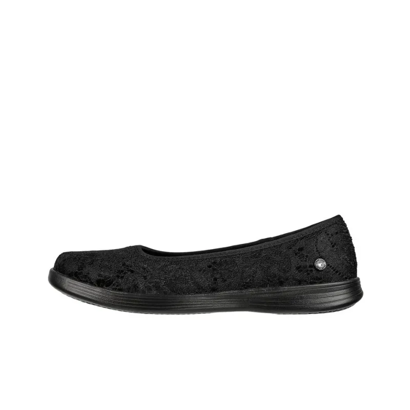 Skechers ON THE GO Anti-Slip Wear-Resistant Breathable Lightweight Low-Top Lifestyle Casual Shoes Women's Black-0