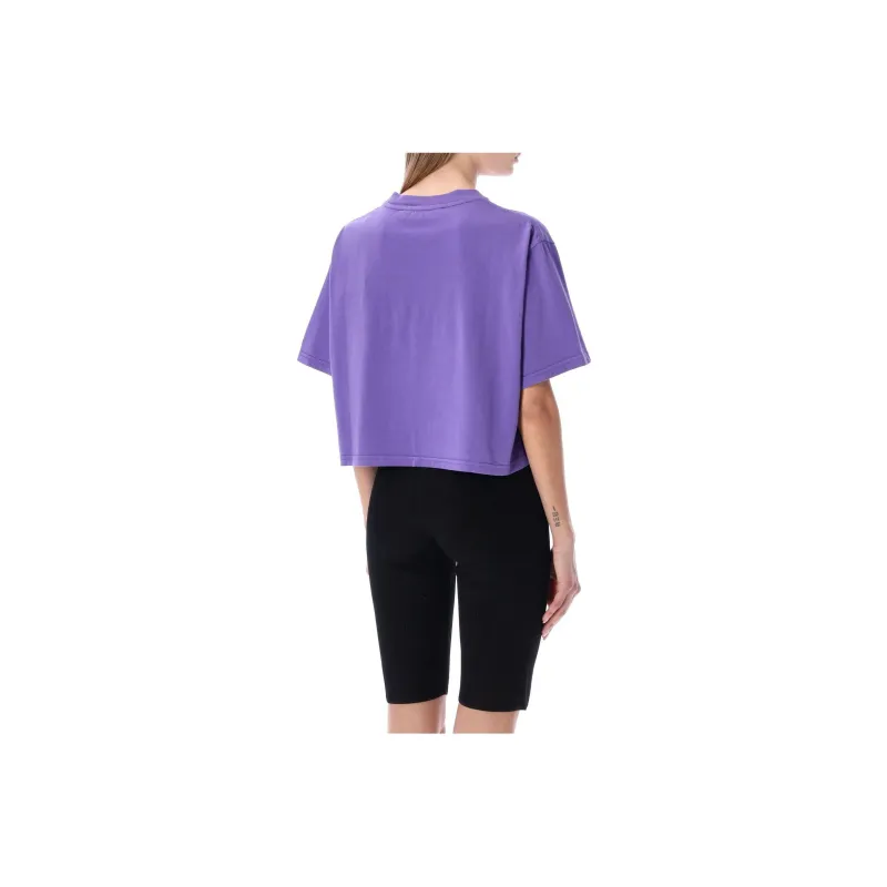 1017 ALYX 9SM Logo Printed Crewneck Cropped T Shirt-1