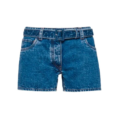 PRADA Casual Shorts Women's Blue