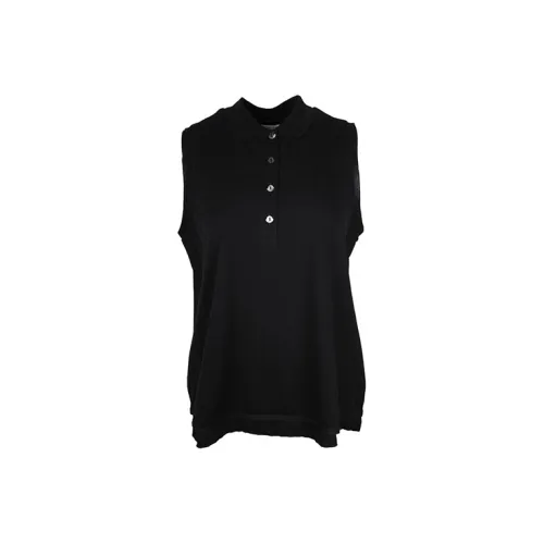 Moncler Tank Tops Women's Black