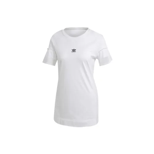 Adidas Originals Tulle T-Shirts Women's White