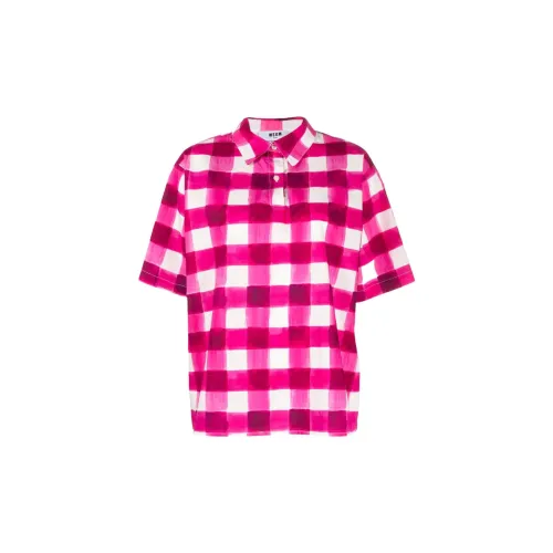 MSGM Shirts Women's Red