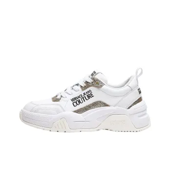 VERSACE Stargaze Anti Slip Wear Resistant Low Top Casual Shoes Women's White
