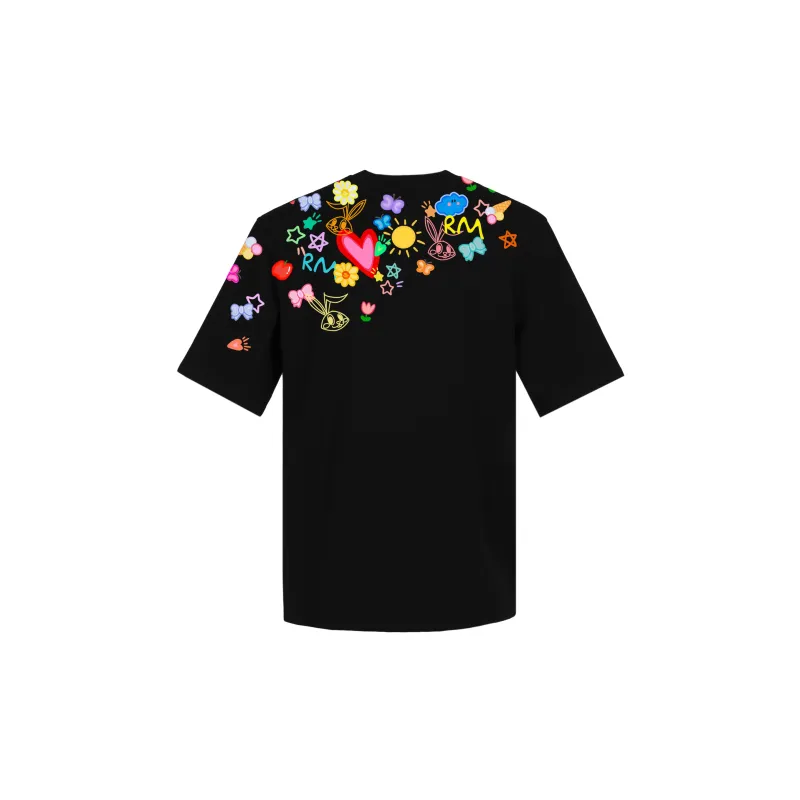 Richie Macie Drop Shoulder Sleeve T Shirt Unisex-4