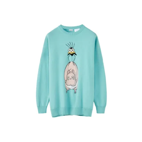 LOEWE Spirited Away Sweaters Women's Turquoise