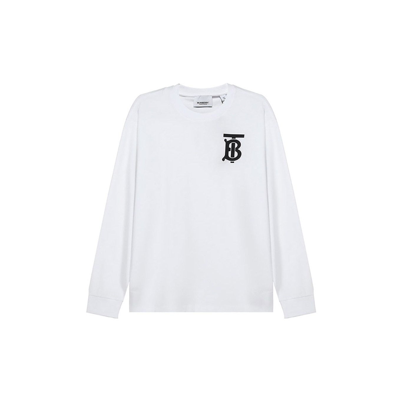 BURBERRY WHITE 2024 MONOGRAM MOTIF T-SHIRT