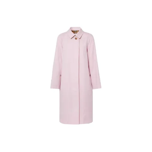 Burberry Trench Coats Women's Pink