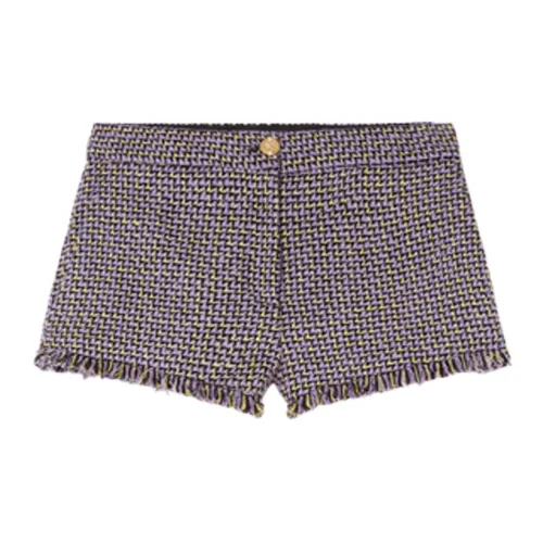 VERSACE Casual Shorts Women's Light Purple