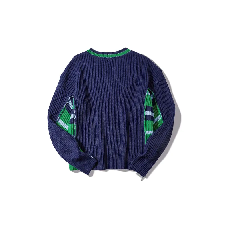 EPTISON WOMAN The Little Prince Loose Fit Sweater Women's Navy Blue-1