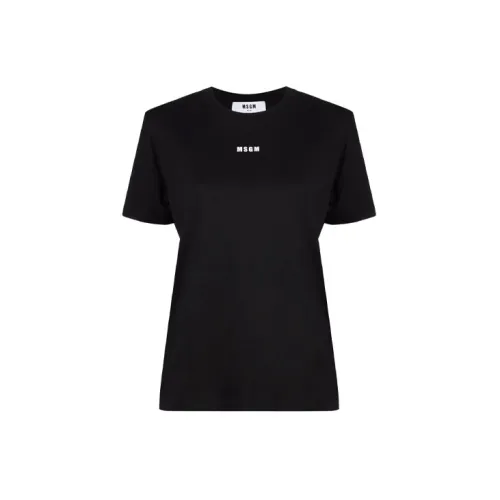 MSGM T-Shirts Women's Black