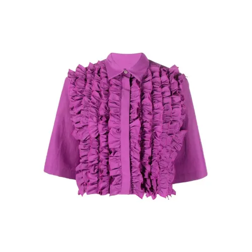 MSGM Crop Tops Women's Purple