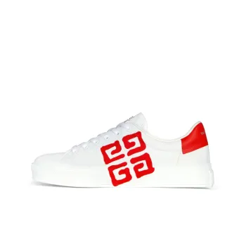 GIVENCHY City Sport Stylish Skateboarding Shoes Men's White Red