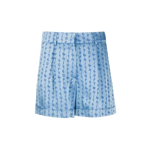 OFF-WHITE SS22 Casual Shorts Women's Blue