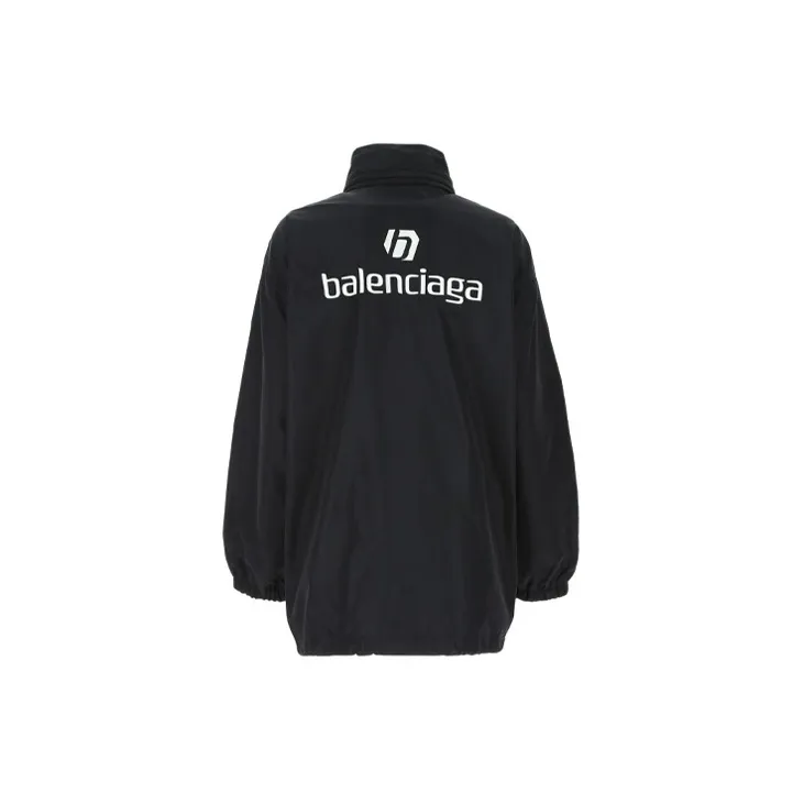 Balenciaga Logo-print Rain Coat-1