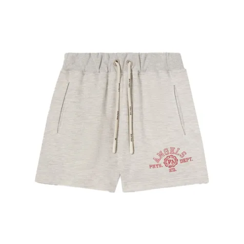 PALM ANGELS College Logo-print Track Shorts