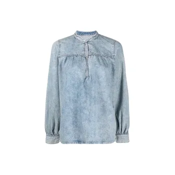 GANNI Shirts Women's Blue