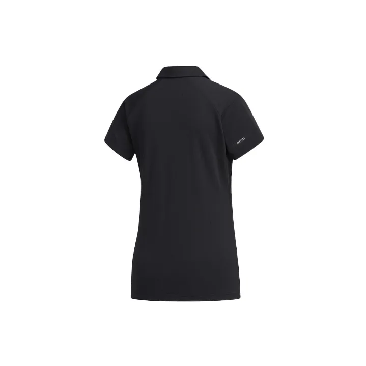 Adidas Polo Shirt Women's Black-1
