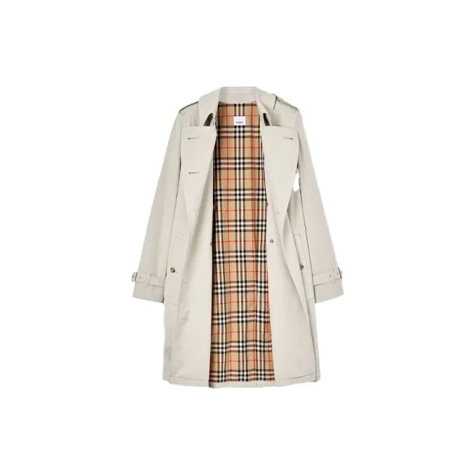 Burberry Trench Coat Women's Stone Color-1