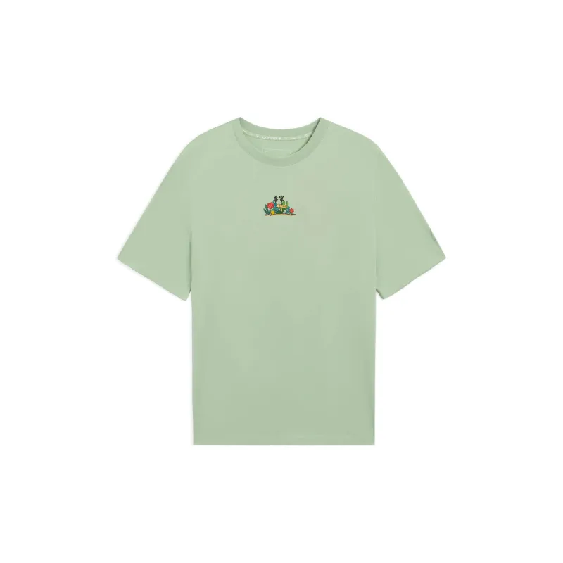 LiNing Sports Life Collection Regular T-Shirt Women's Green-1