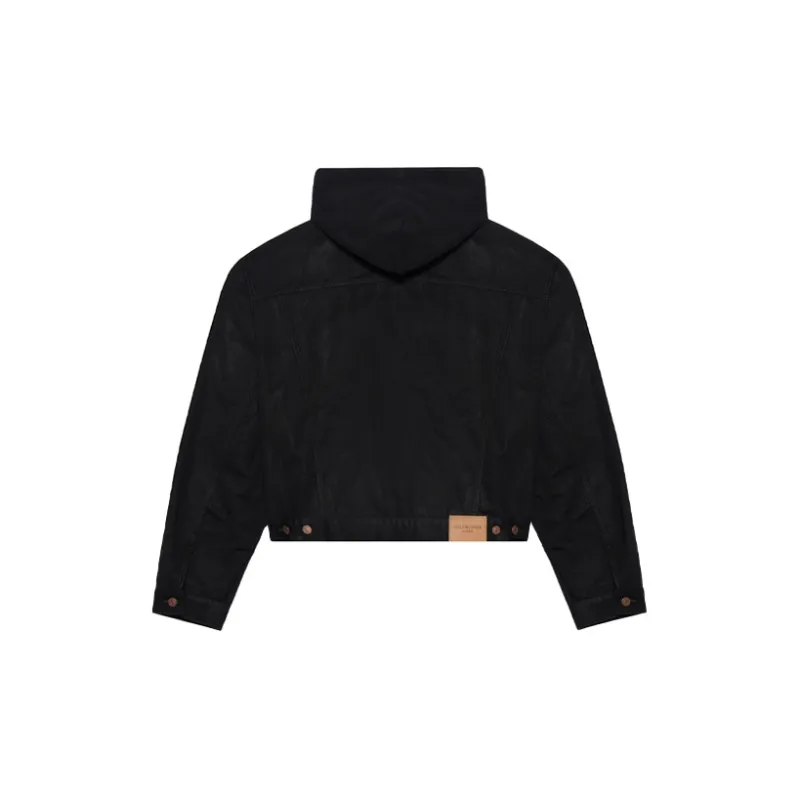 Balenciaga Hooded Shirt Jacket-1