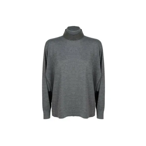 Brunello Cucinelli Cashmere Sweaters Women's Dark Gray