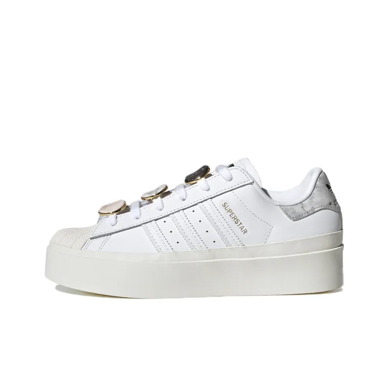 Adidas Originals Superstar Bonega 'White Gold Metallic' Women's-0