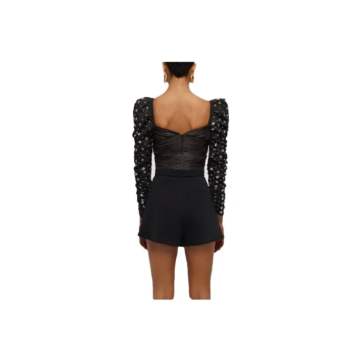 Self portrait Shirts Women's Black-1