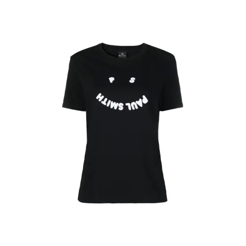 Paul Smith Smiley Series T-Shirts Women's Black