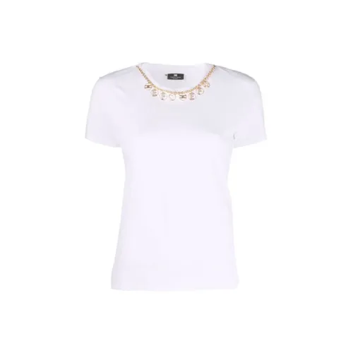 Elisabetta Franchi T-Shirts Women's White