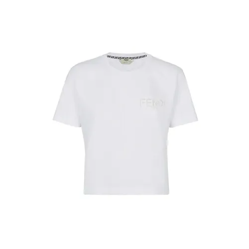 FENDI T-Shirts Women's White