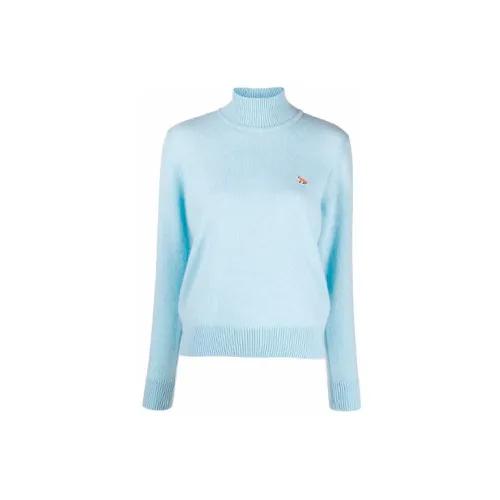 Maison Kitsune Sweaters Women's Blue