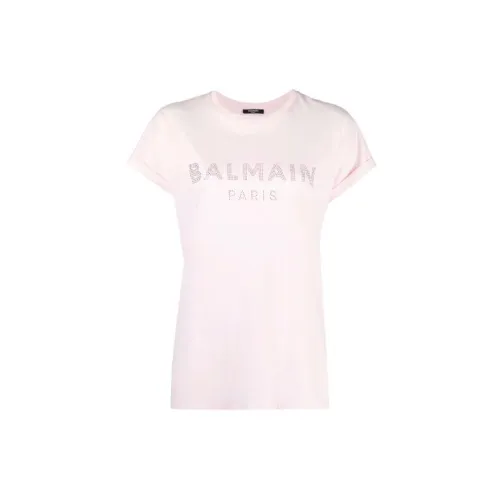 BALMAIN T-Shirts Women's Pink