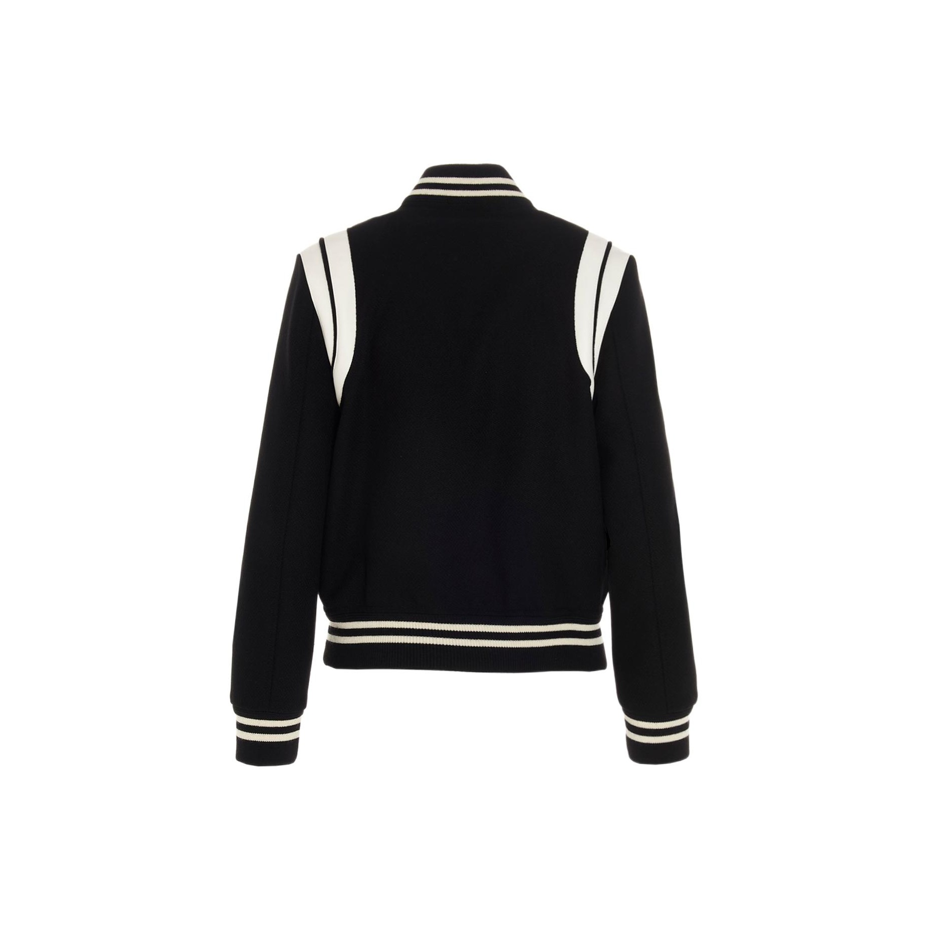 SAINT LAURENT Teddy Bomber Jacket - POIZON
