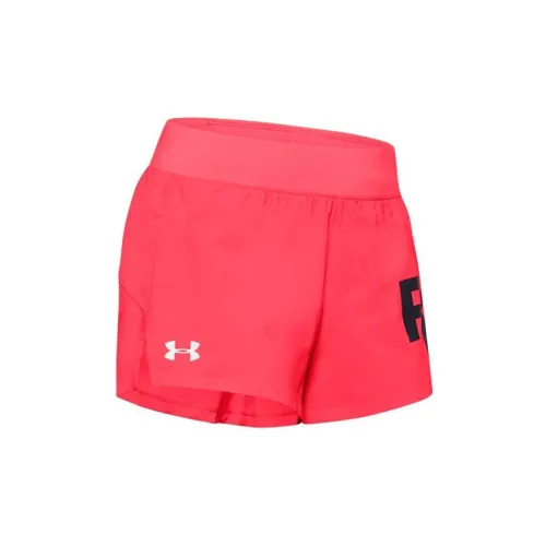 Under Armour Launch Casual Shorts Women's Red