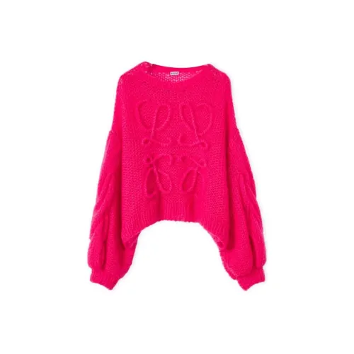 LOEWE Sweaters Women's Neon Pink