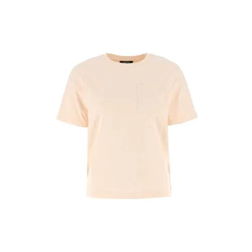 A.P.C T-Shirts Women's Pink