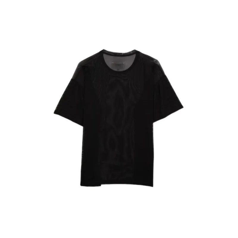 MM6 Maison Margiela T Shirts Women's Black-1