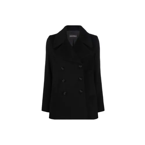 EMPORIO ARMANI Coats Women's Black