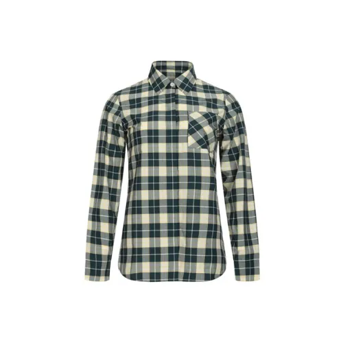 Burberry Shirts Women's Deep Cedar Green