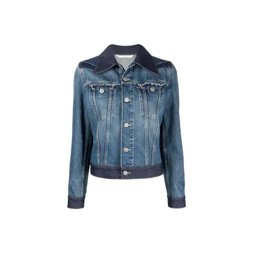 Maison Margiela Denim Jackets Women's Blue