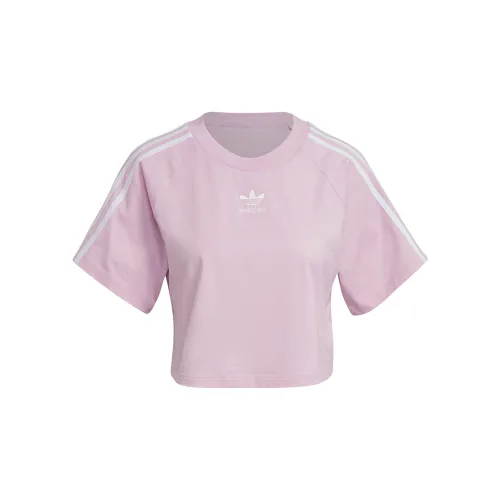 Adidas Originals Crop Tops Women's Pink